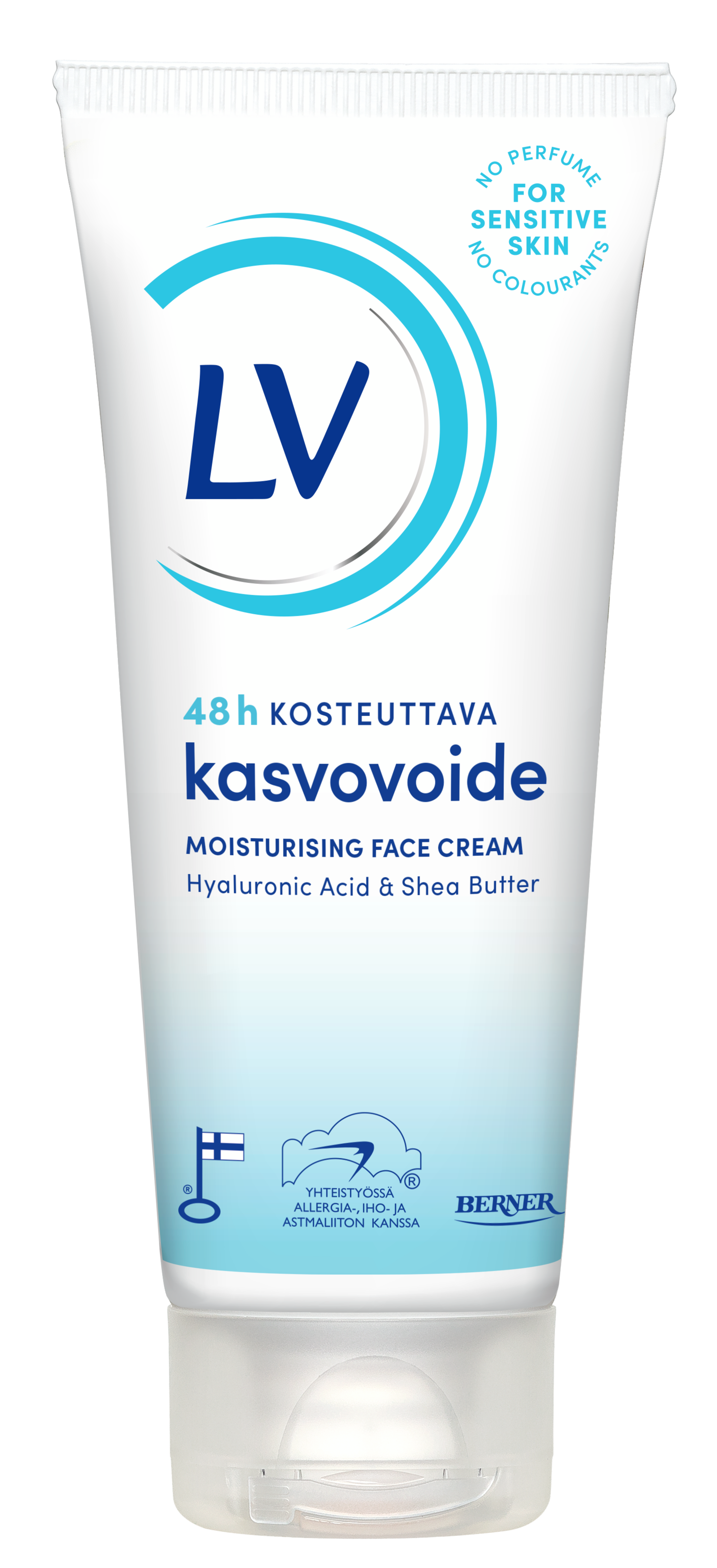 LV kosteuttava kasvovoide 75ml 48h