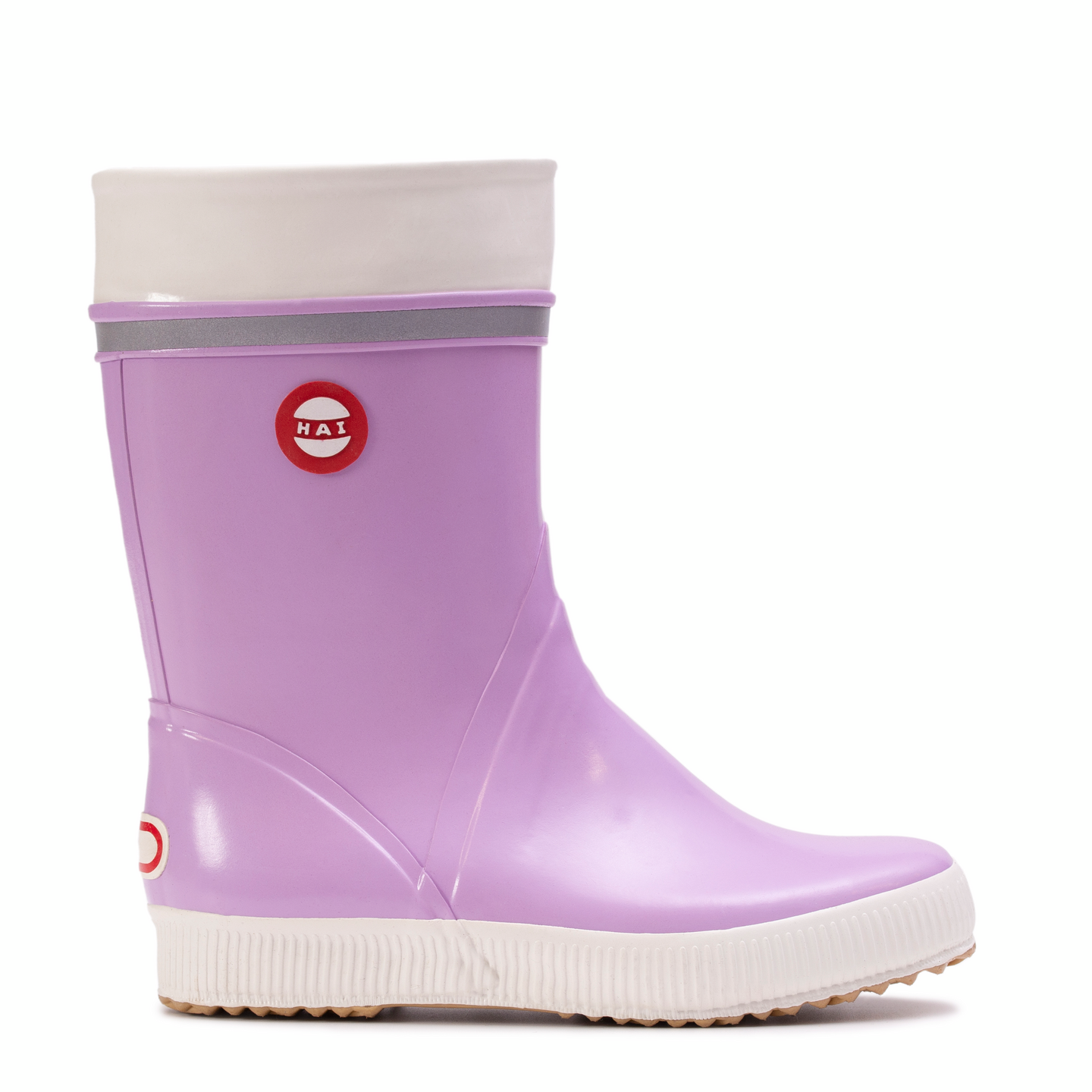 Hai naisten kumisaappaat vaalea liila