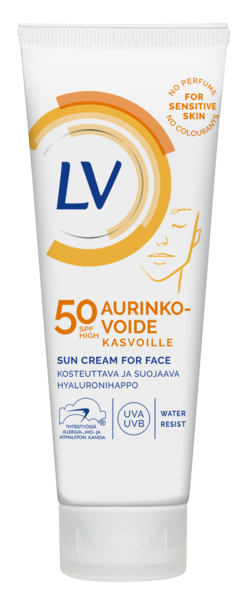 LV aurinkovoide 50ml kasvoille SK50