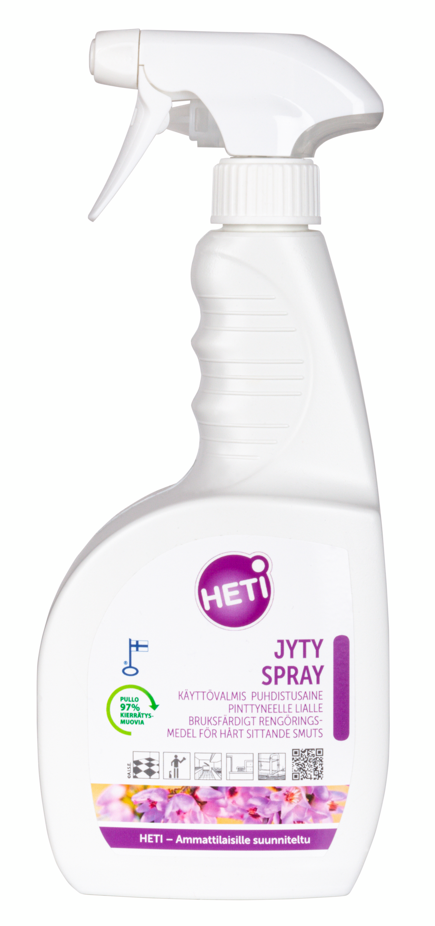 Heti Jyty Spray puhdistusaine vaikeaan likaan 750ml