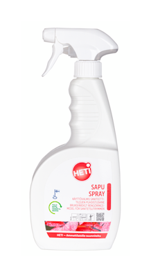 Heti Sapu Spray käyttövalmis saniteettitilojen puhdistusaine 750ml