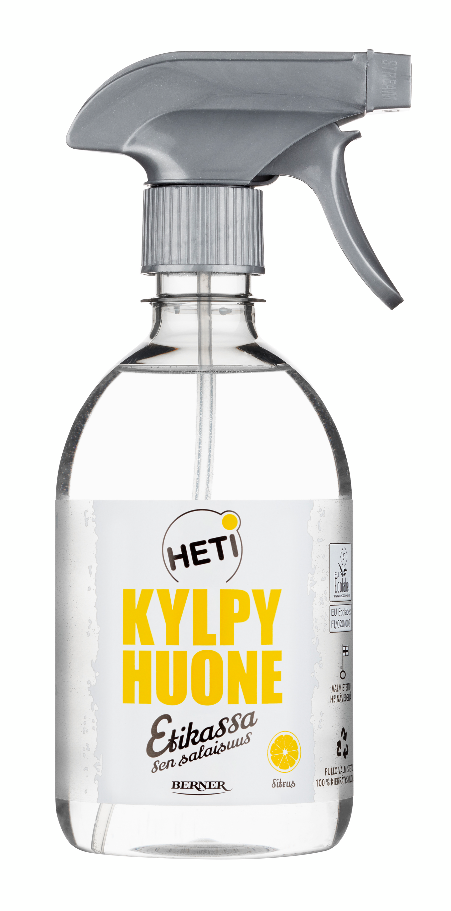 Heti kylpyhuoneenpesuaine 500ml sitrus