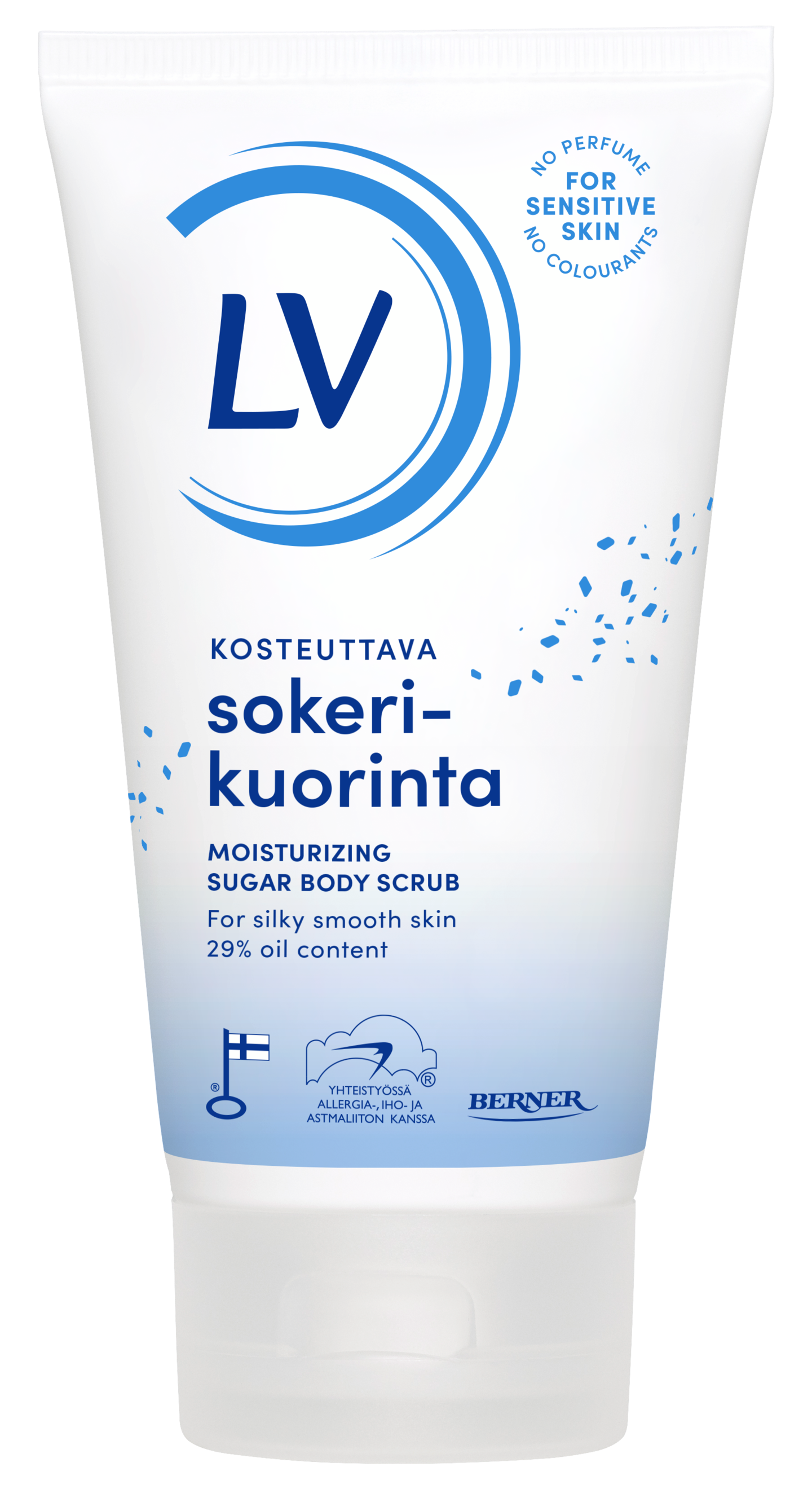 LV 150ml Sokerikuorinta vartalolle herkälle iholle