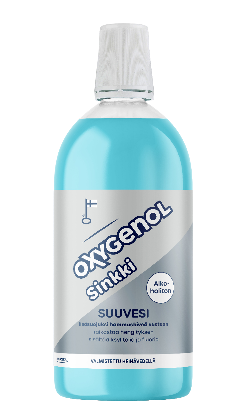 Oxygenol Sinkki suuvesi 500ml