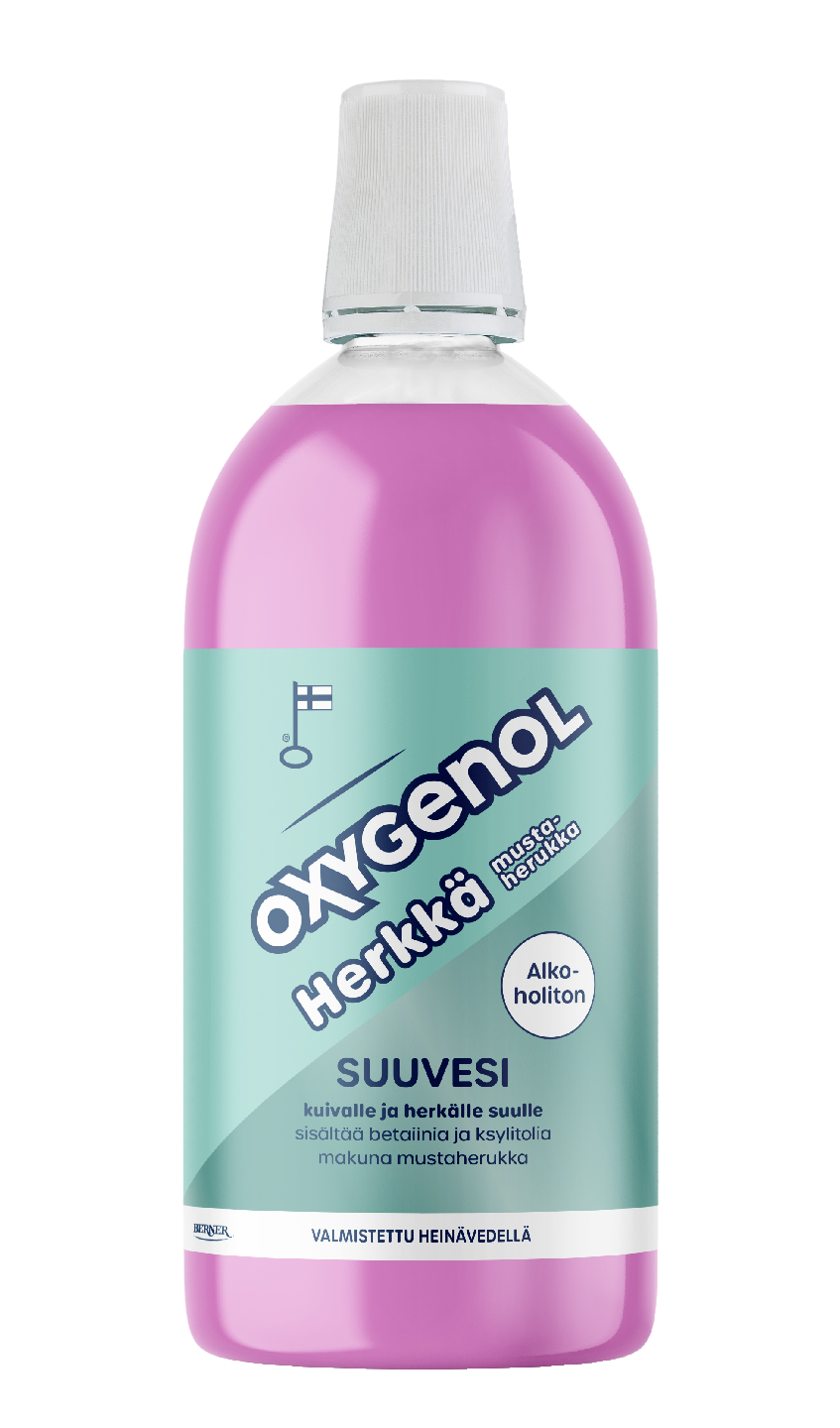 Oxygenol suuvesi 500ml herkkä