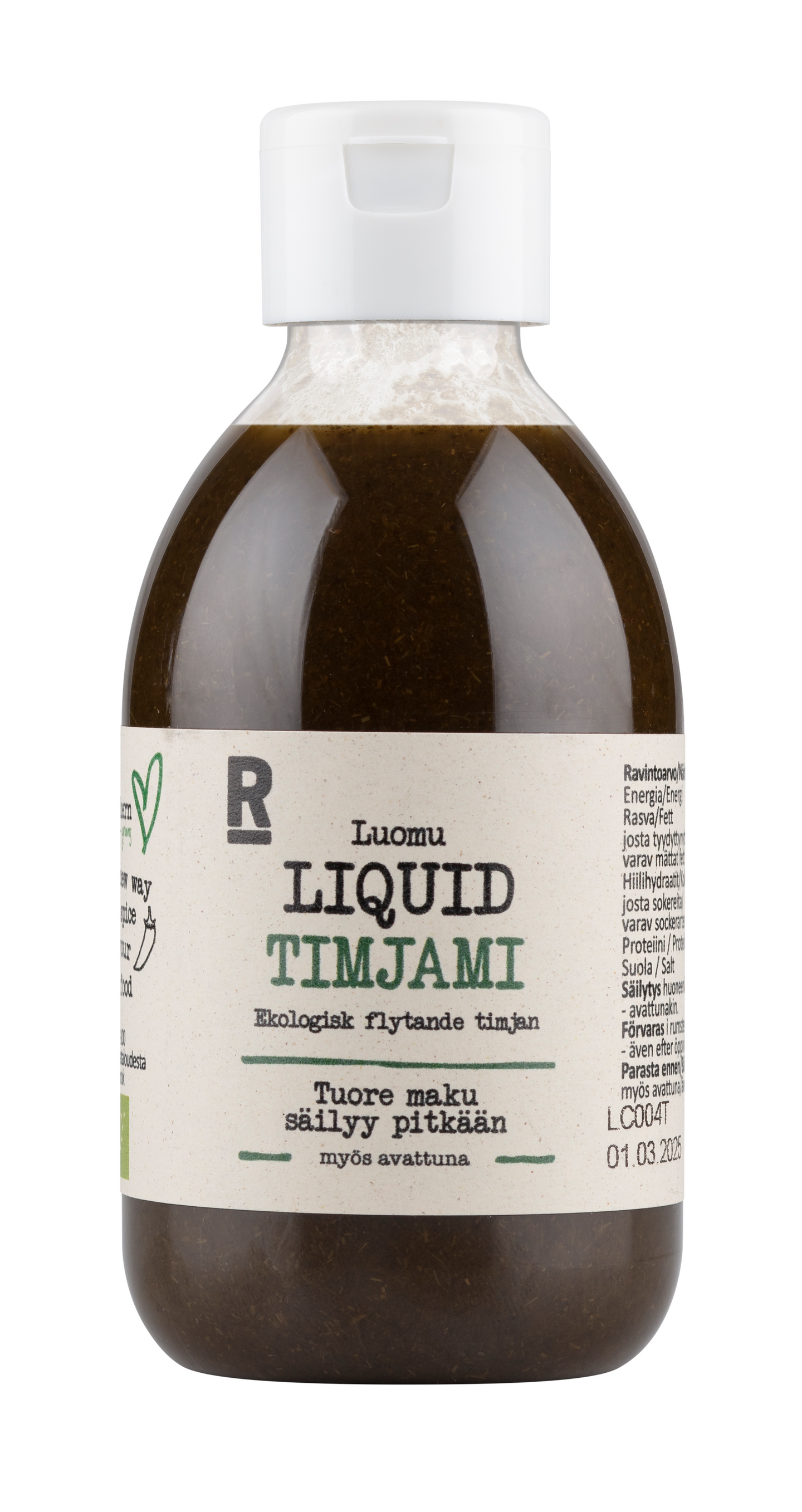 Rajamäen liquid timjami luomu 240ml