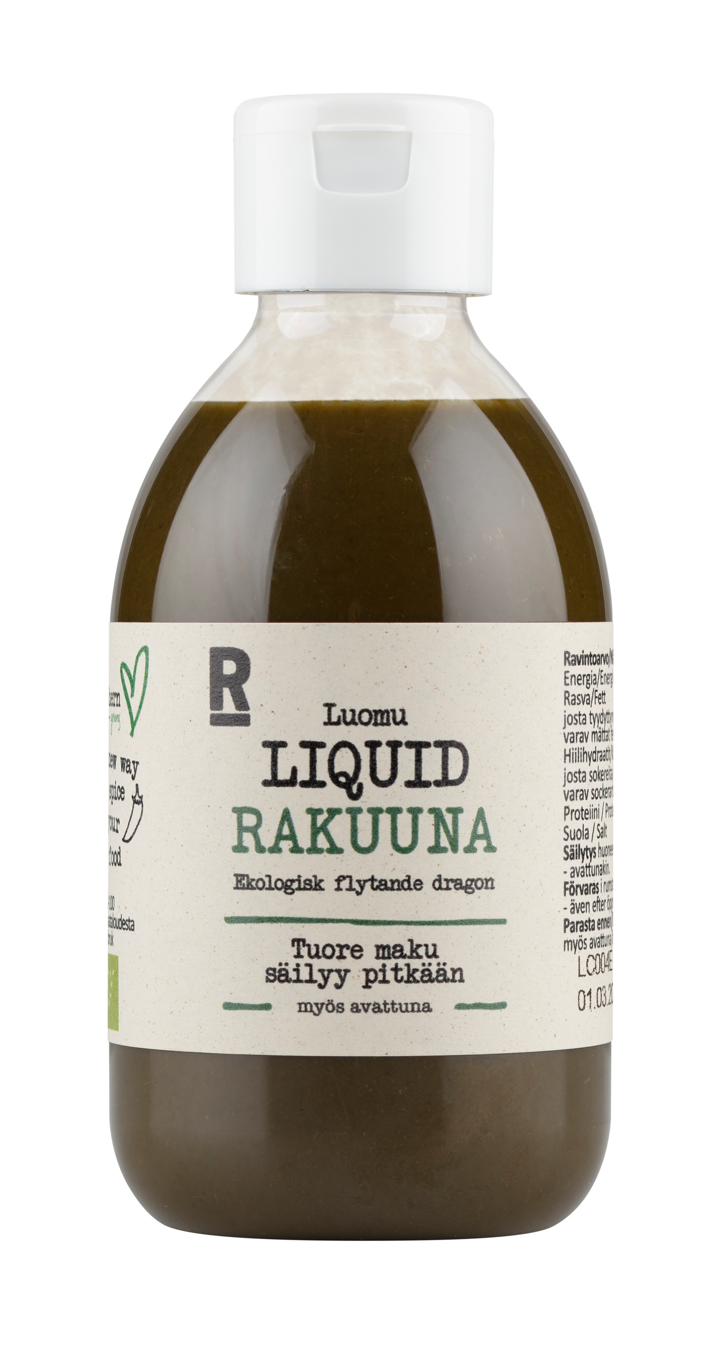 Rajamäen liquid rakuuna luomu 240ml