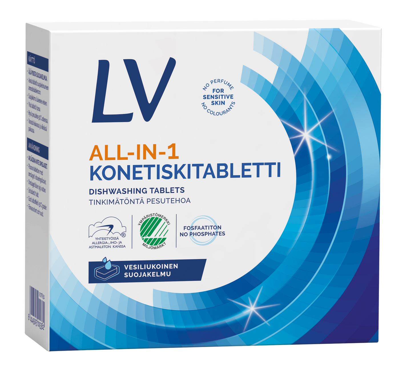 LV konetiskitabletti 40kpl 126kpl QPA