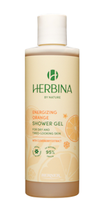 Herbina 250ml suihkugeeli Energizing Orange