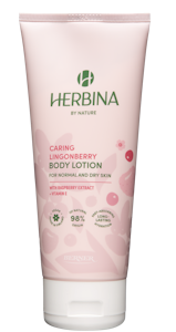 Herbina 200ml vartalovoide Caring Lingonberry