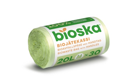 Sanka-Bioska biojätekassi 20l 30kpl