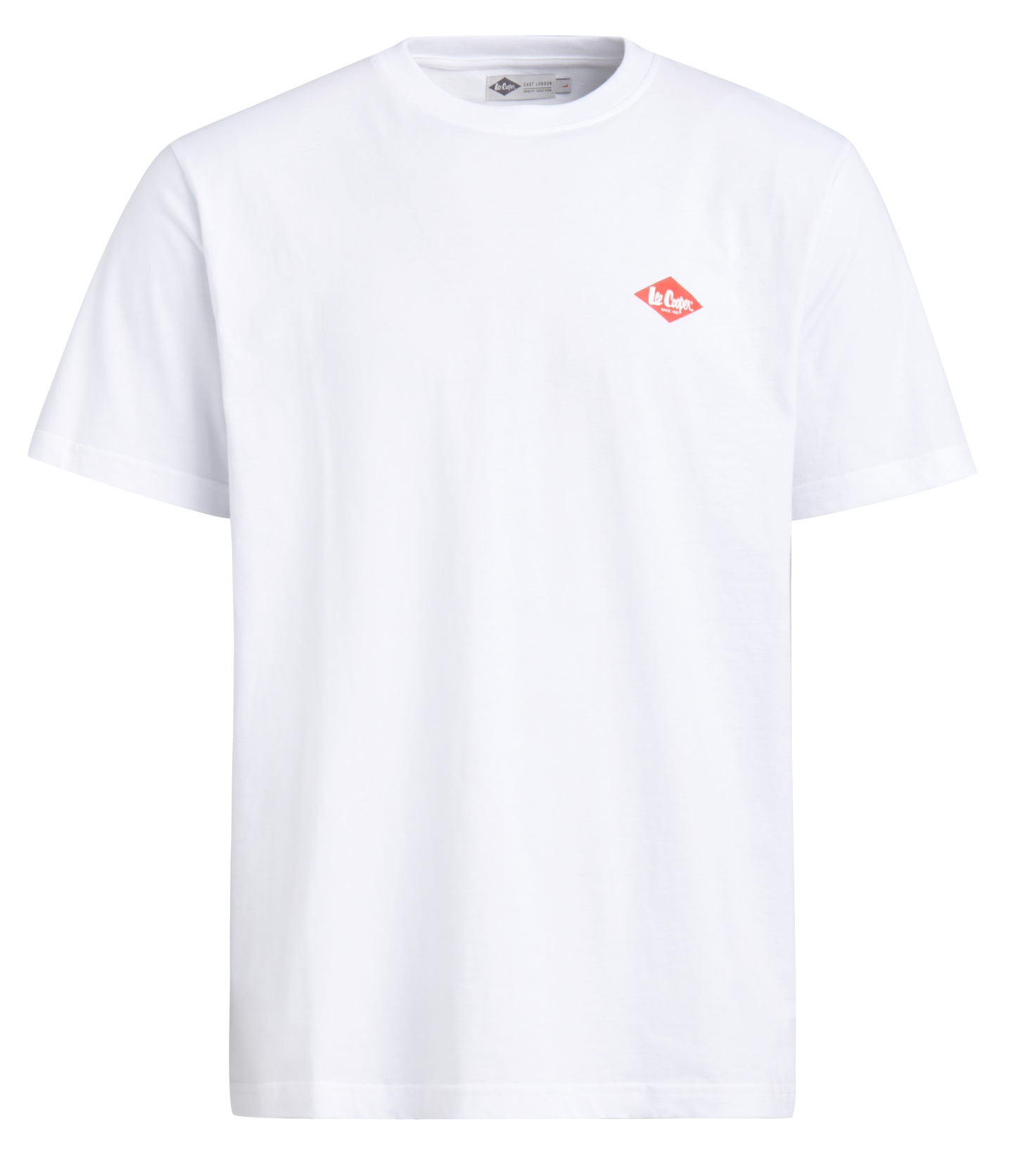 Lee Cooper miesten valkoinen basic t-paita