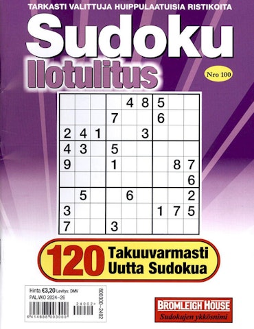 Sudoku ilotulitus