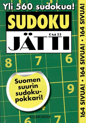 Sudoku-Jätti kirja