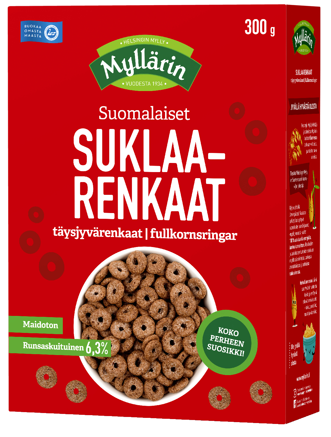 Myllärin suklaavehnärengas 300g