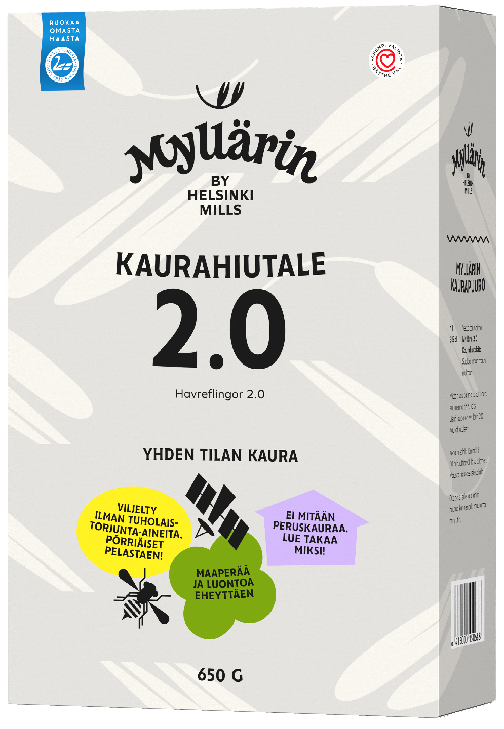 Myllärin Kaurahiutale 2.0 650 g VARTTILAVA