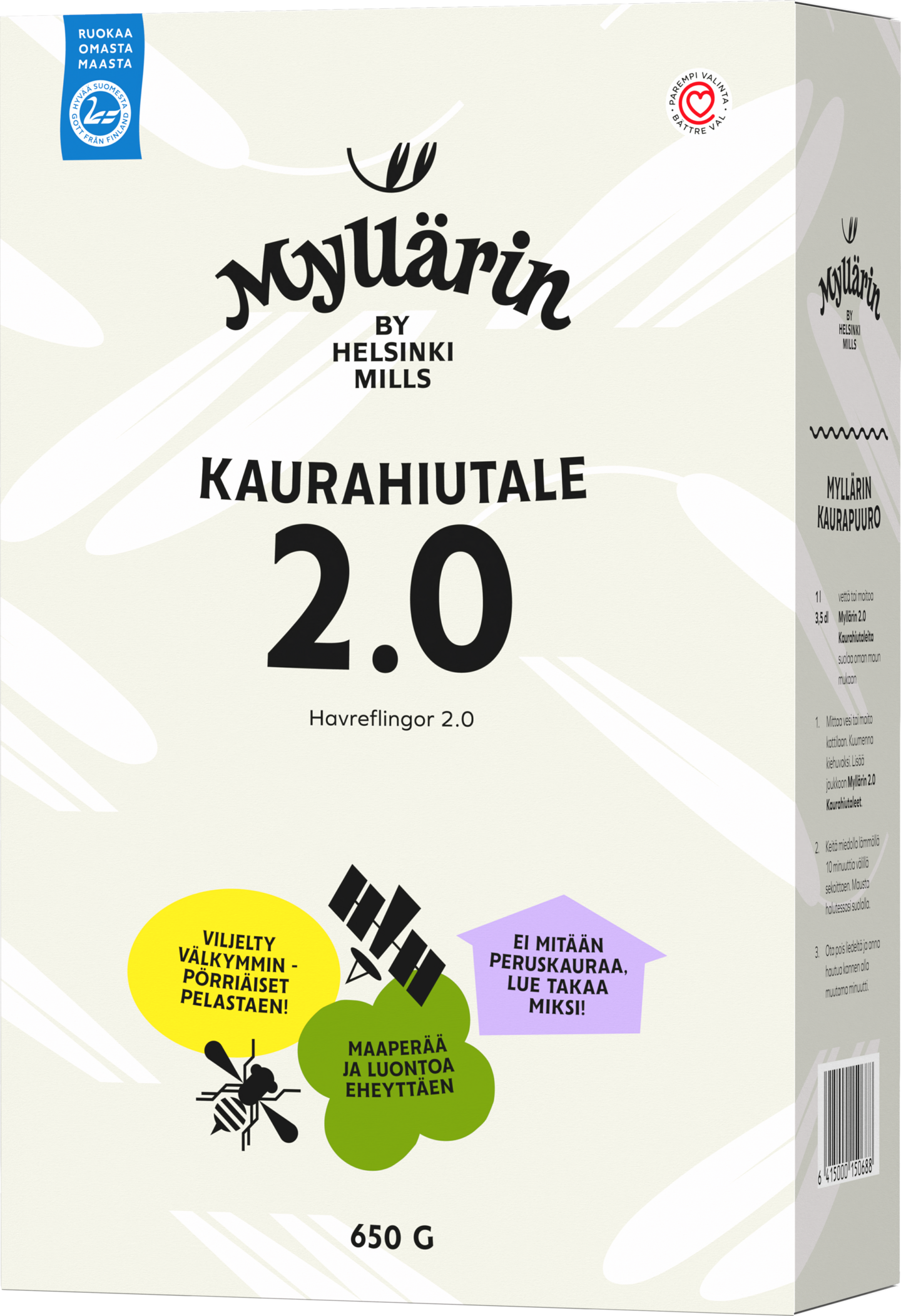 Myllärin Kaurahiutale 2.0 650 g