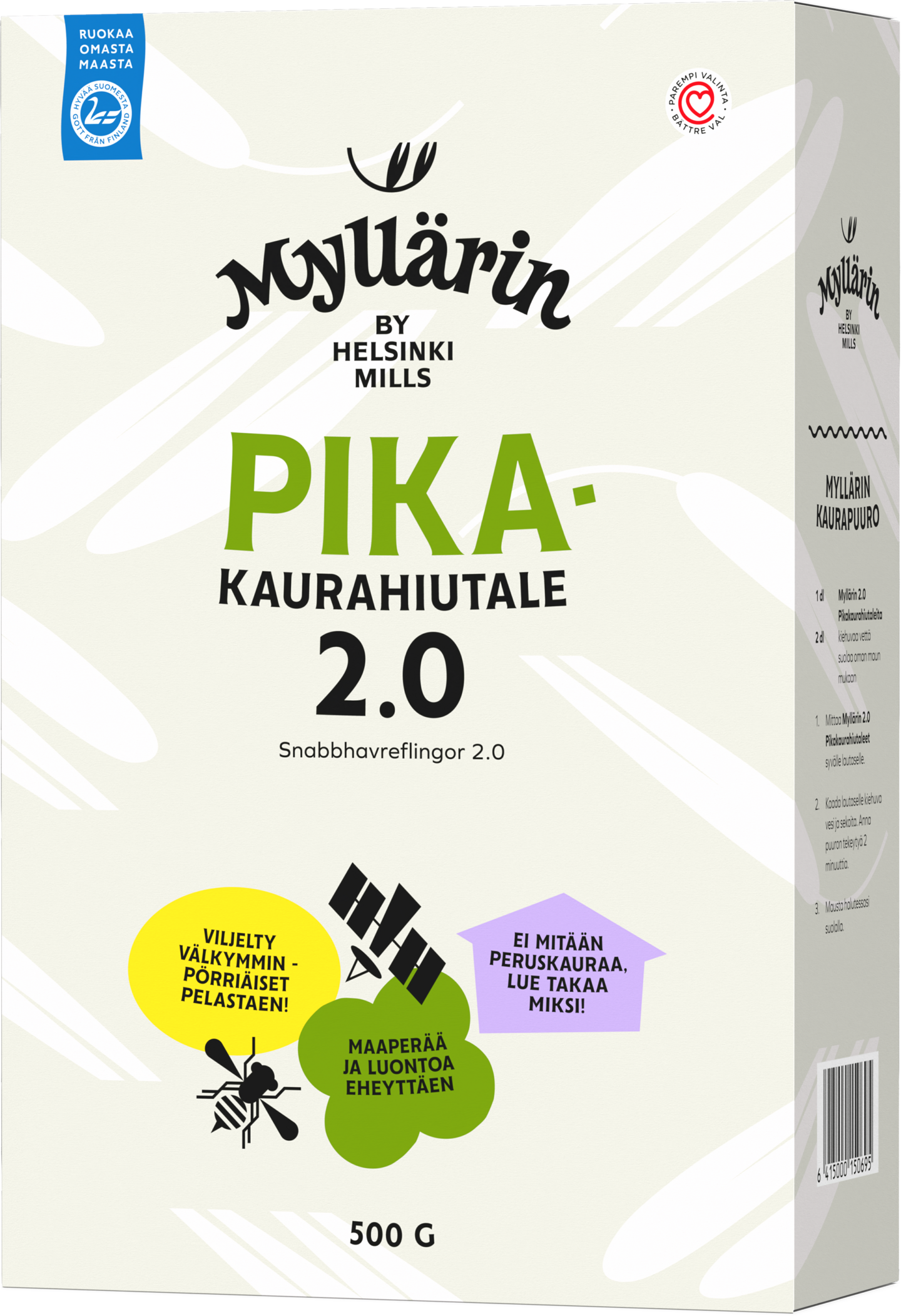 Myllärin Pikakaurahiutale 2.0 500 g