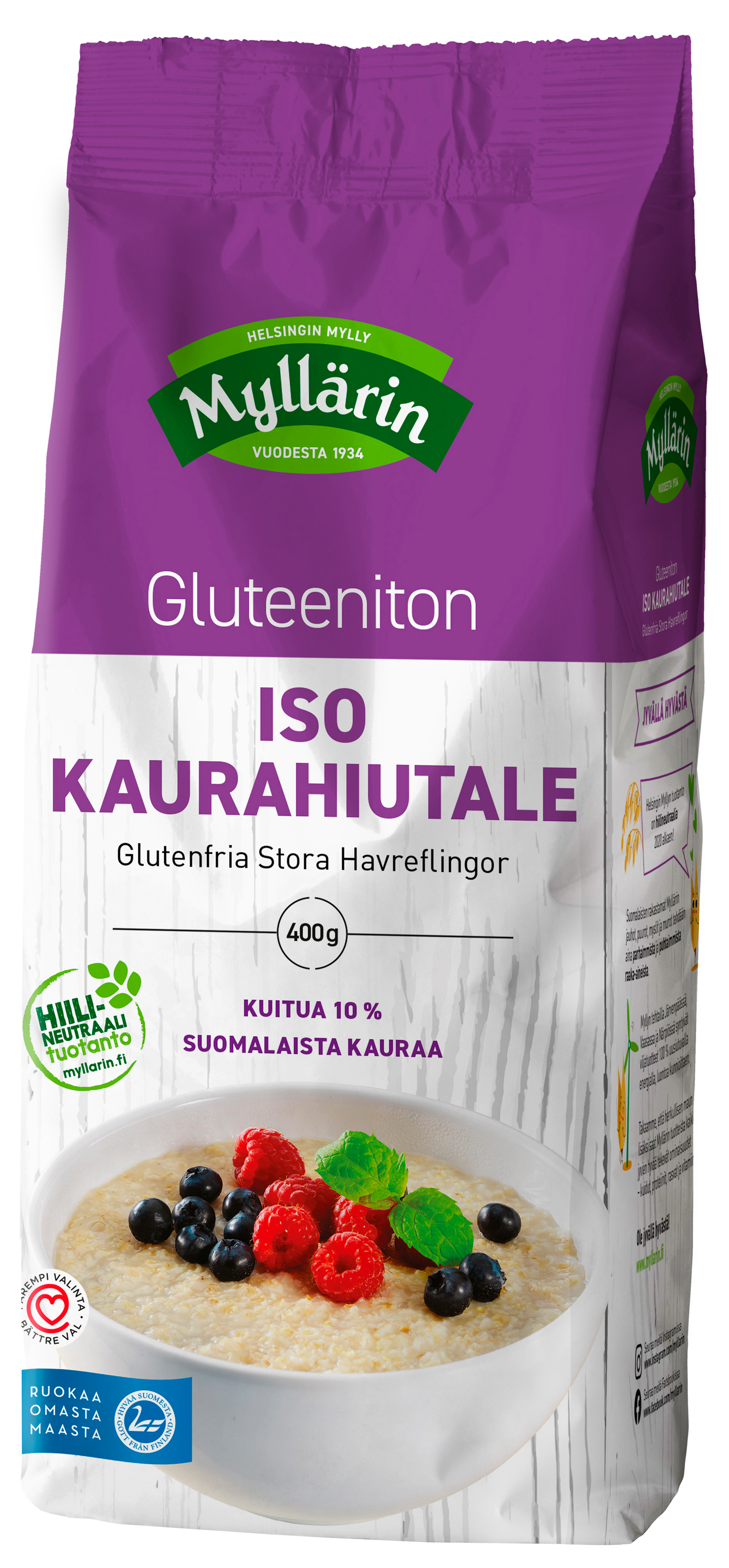 Myllärin 400g Gluteeniton Kaurahiutale