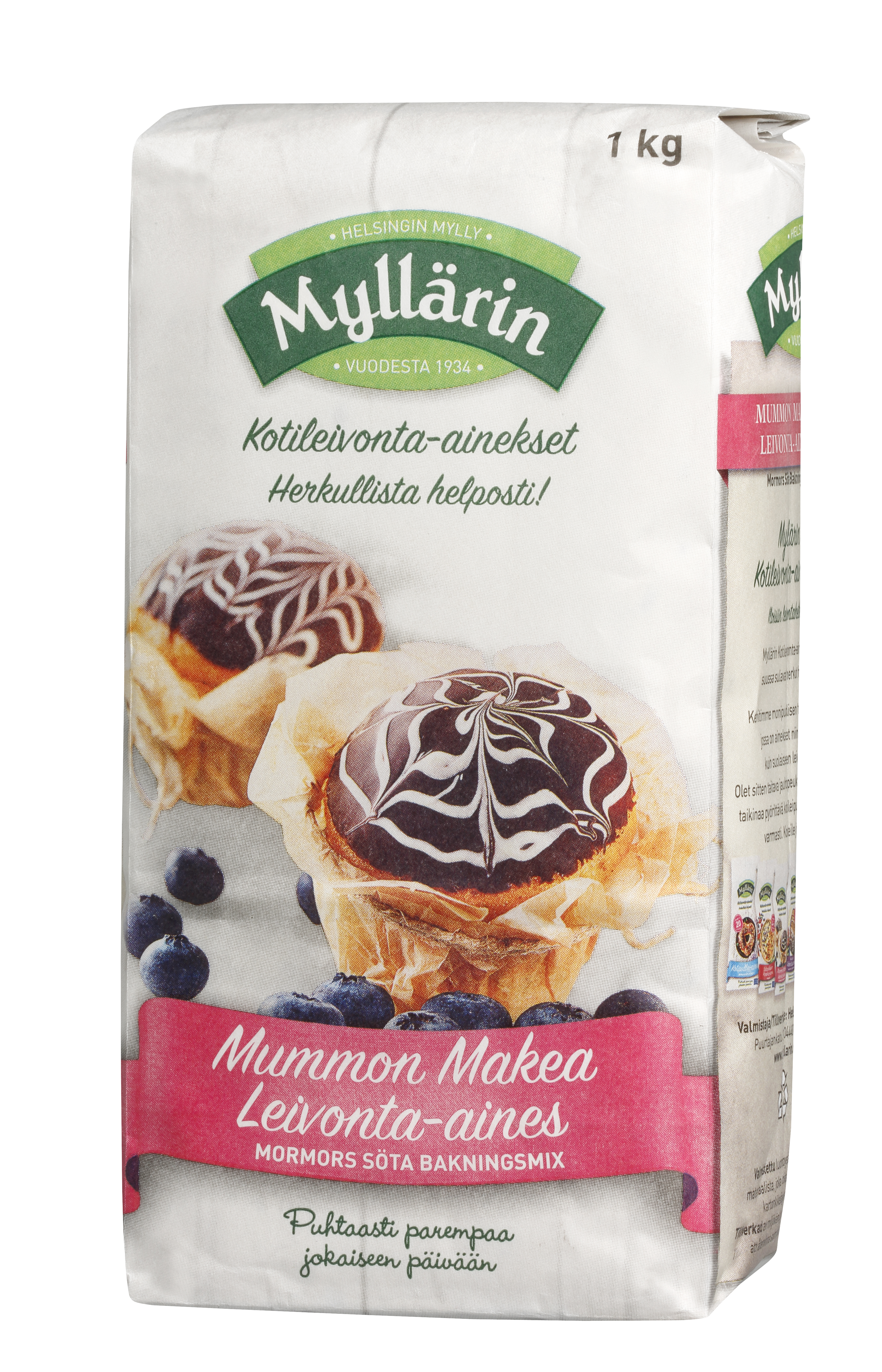 Myllärin Mummon Makea leivonta-aines 1kg | K-Ruoka Verkkokauppa