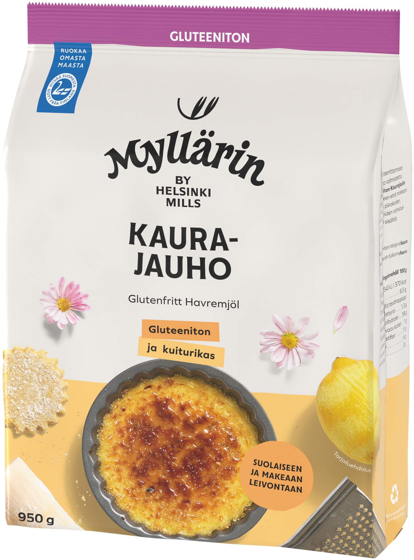 Myllärin Gluteeniton kaurajauho 950g