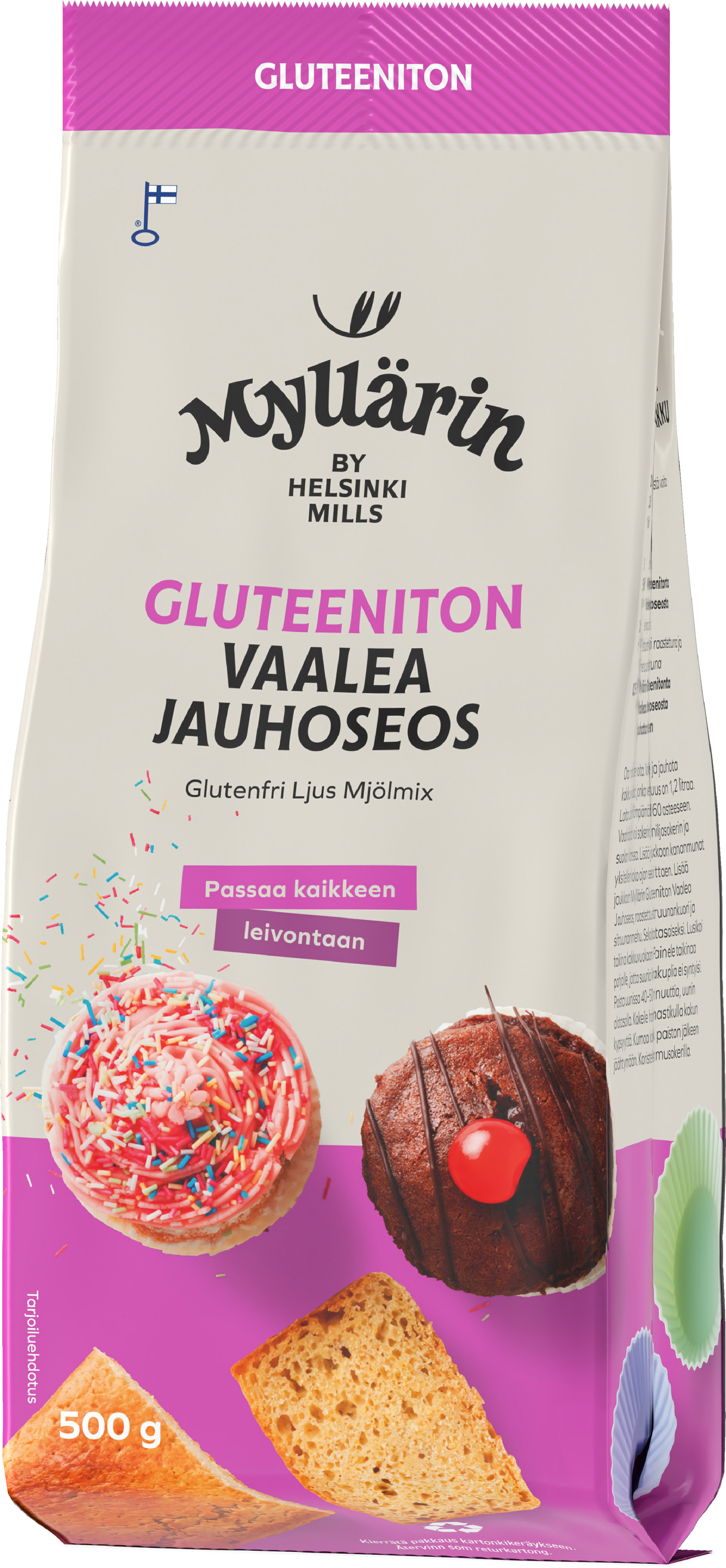 Myllärin Gluteeniton vaalea jauhoseos 500g