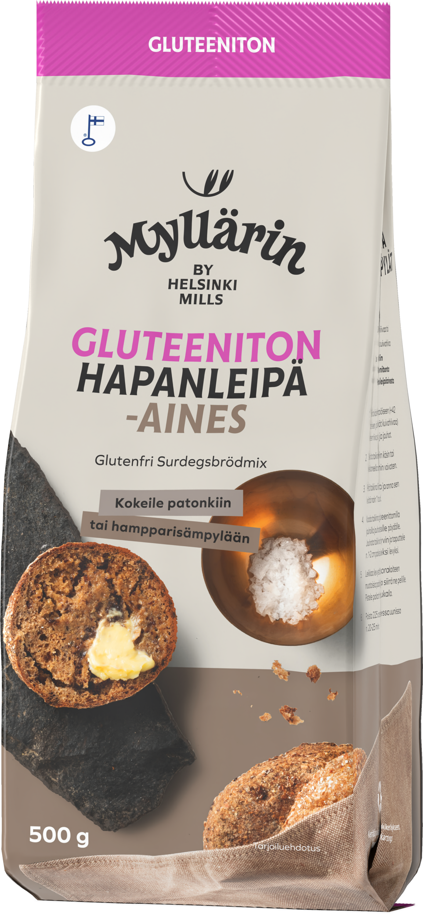 Myllärin Gluteeniton Hapanleipäaines 500 g