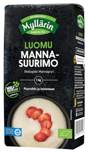 Myllärin Luomu Mannasuurimo 1kg