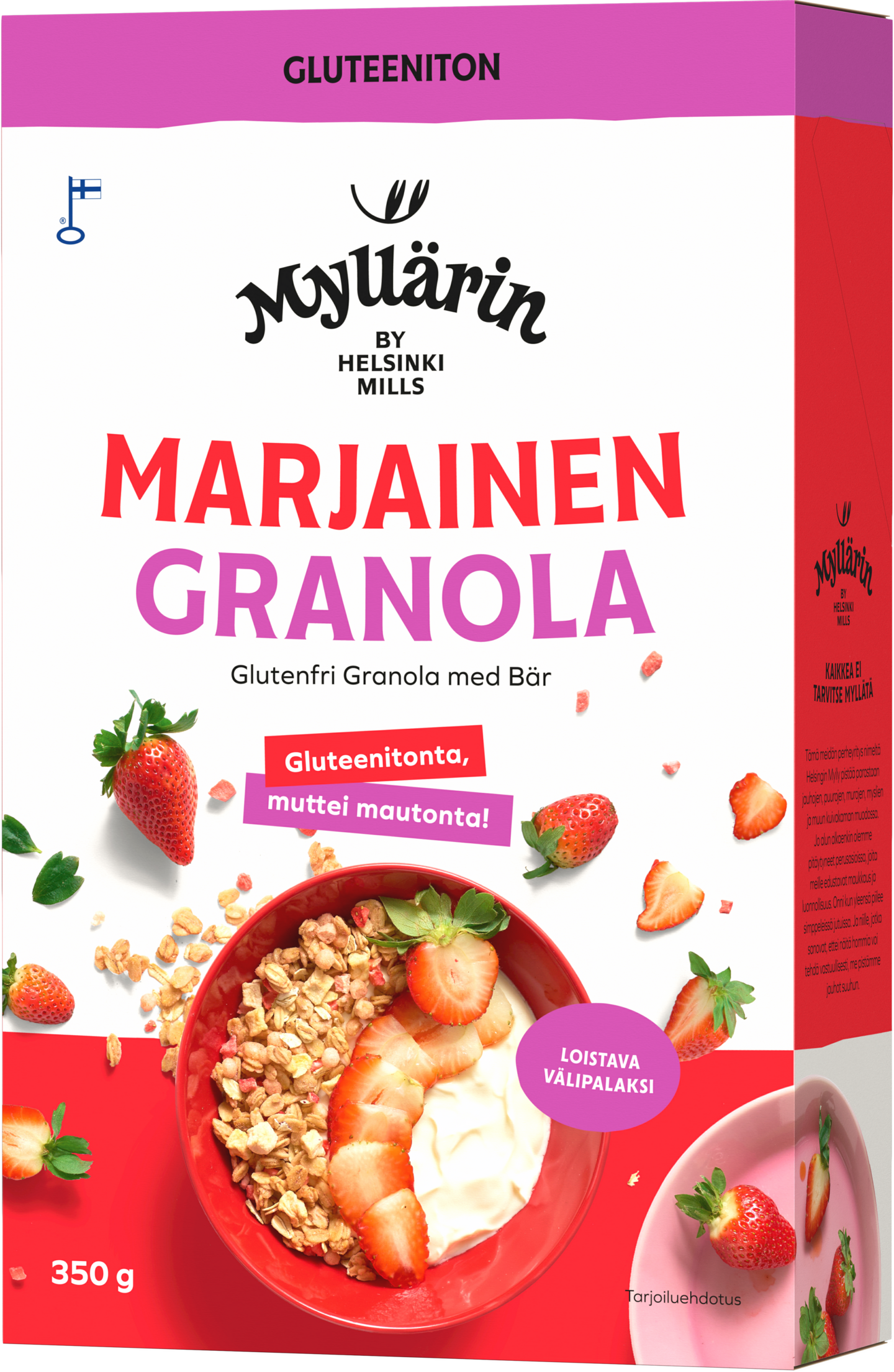 Myllärin Marjainen Granola 350g gluteeniton