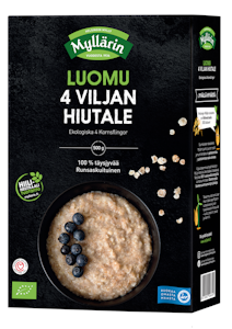 Myllärin Luomu 4-viljan hiutale 500g