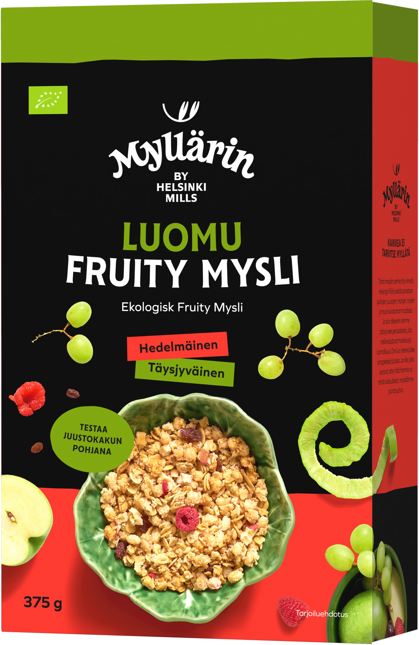 Myllärin Luomu Fruity Mysli 375g