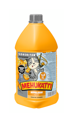 Mehukatti sokeriton appelsiinijuomatiiviste 1+3 1,5l