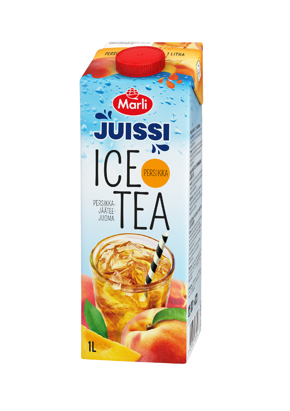 Marli Juissi Ice Tea Peach persikkajääteejuoma 1l