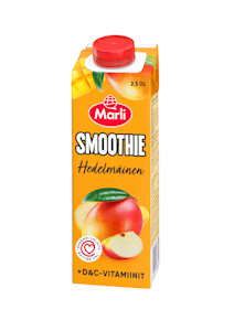 Marli hedelmäinen smoothie + D&C -vitamiinit 2,5dl