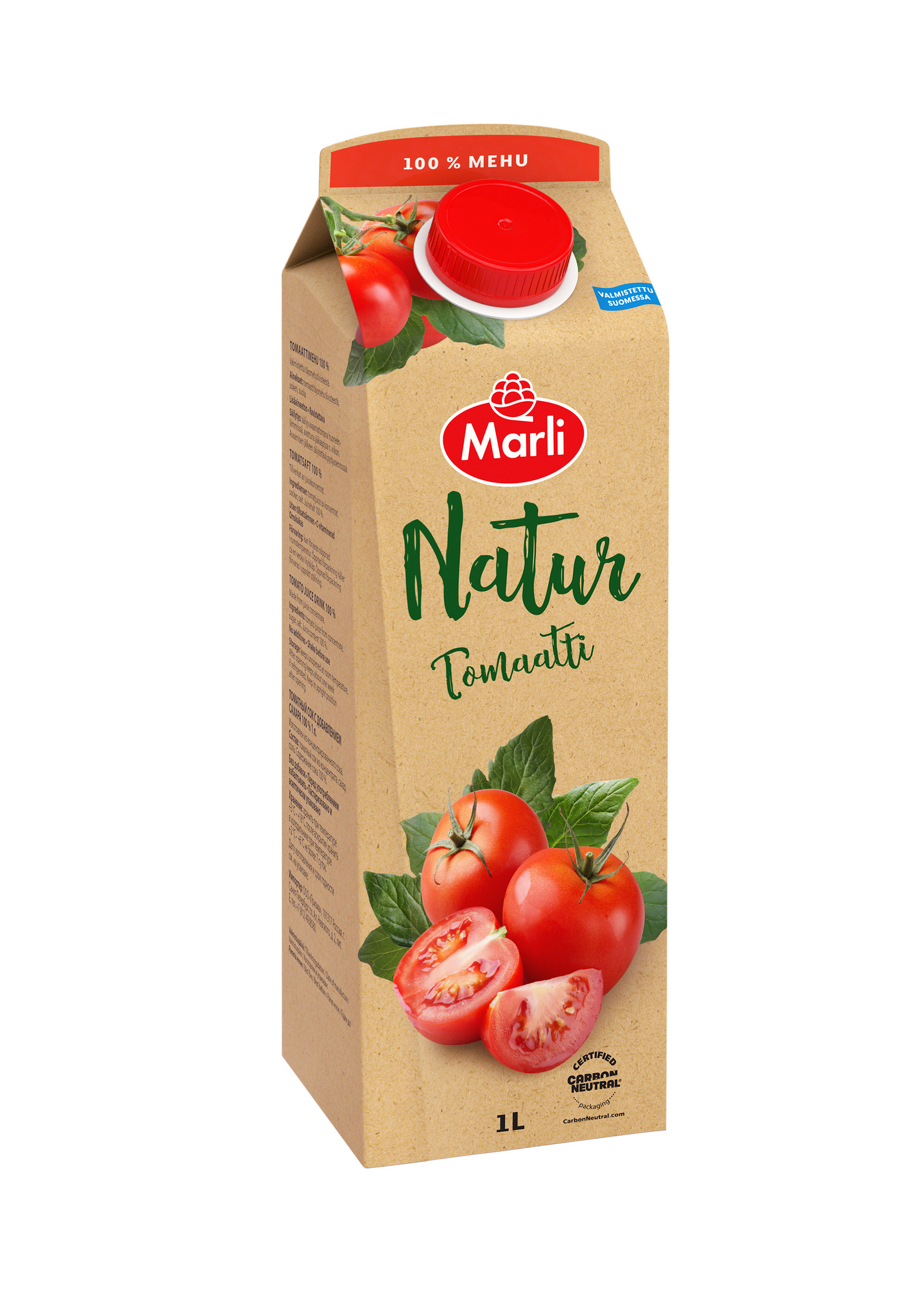 Natur tomaattimehu 1l