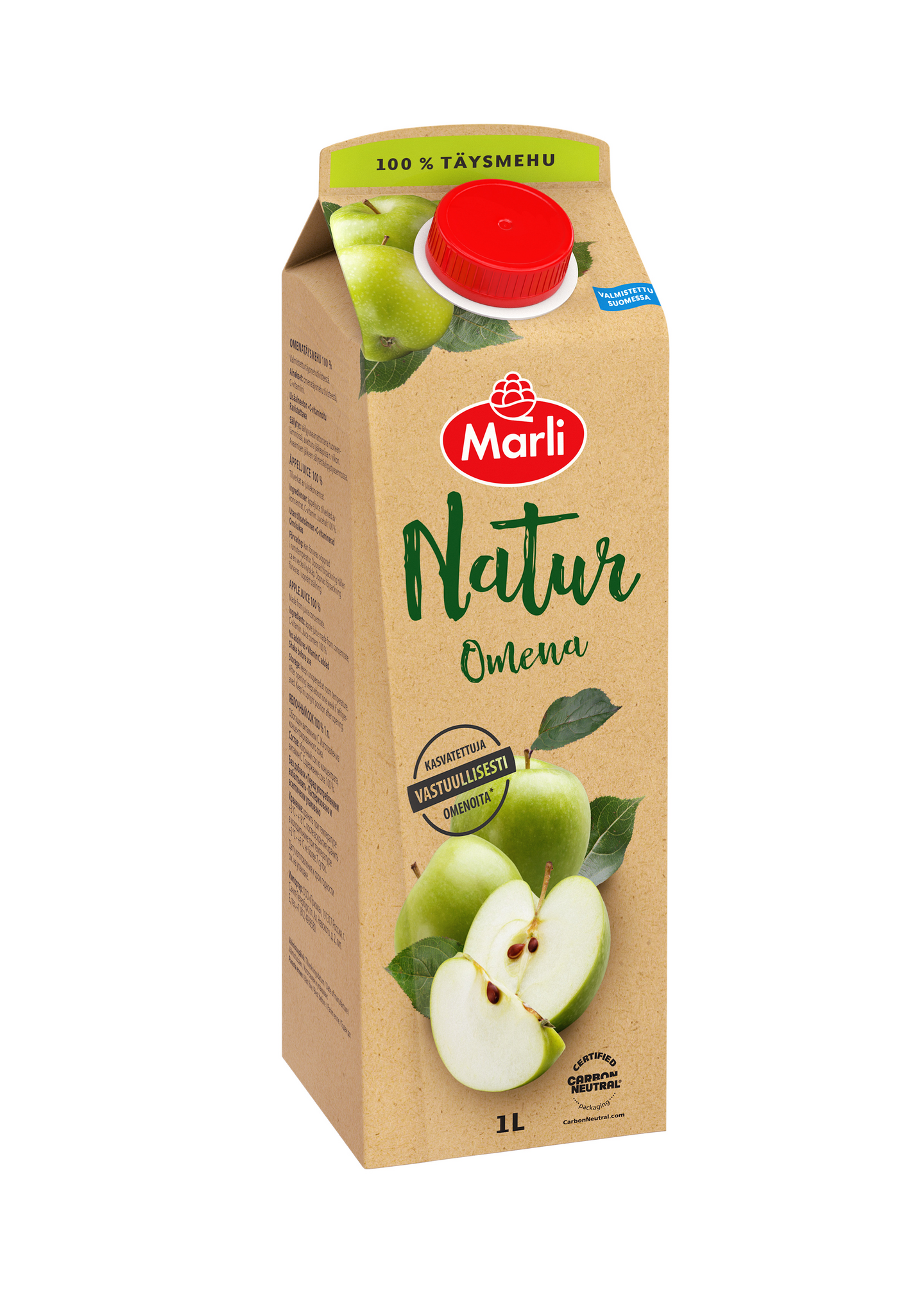 Natur täysmehu omena 1l