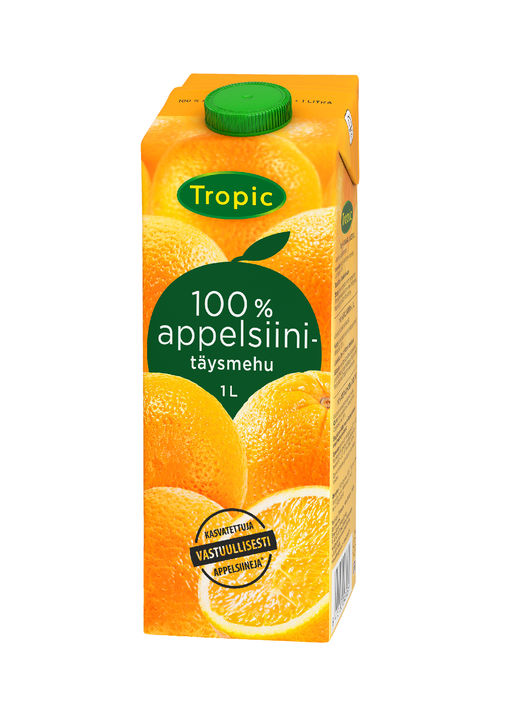 Tropic 1L Appelsiinitäysmehu 100%