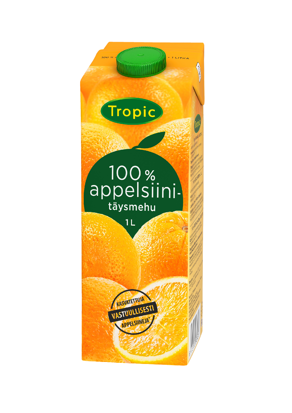 Tropic appelsiinitäysmehu 1l PUOLILAVA