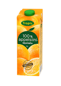 Tropic 1L Appelsiinitäysmehu 100%