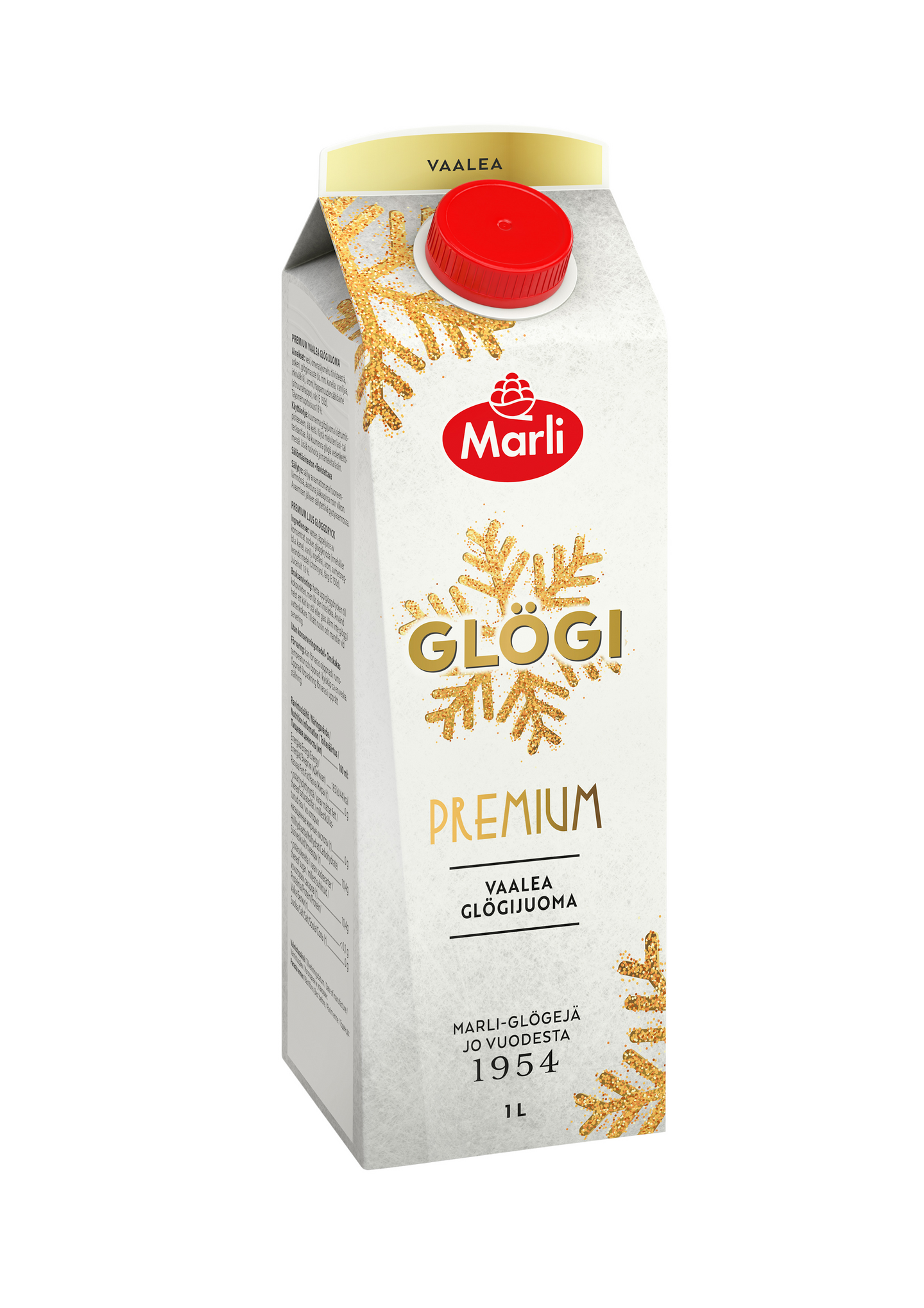 Marli premium glögijuoma 0% 1l vaalea