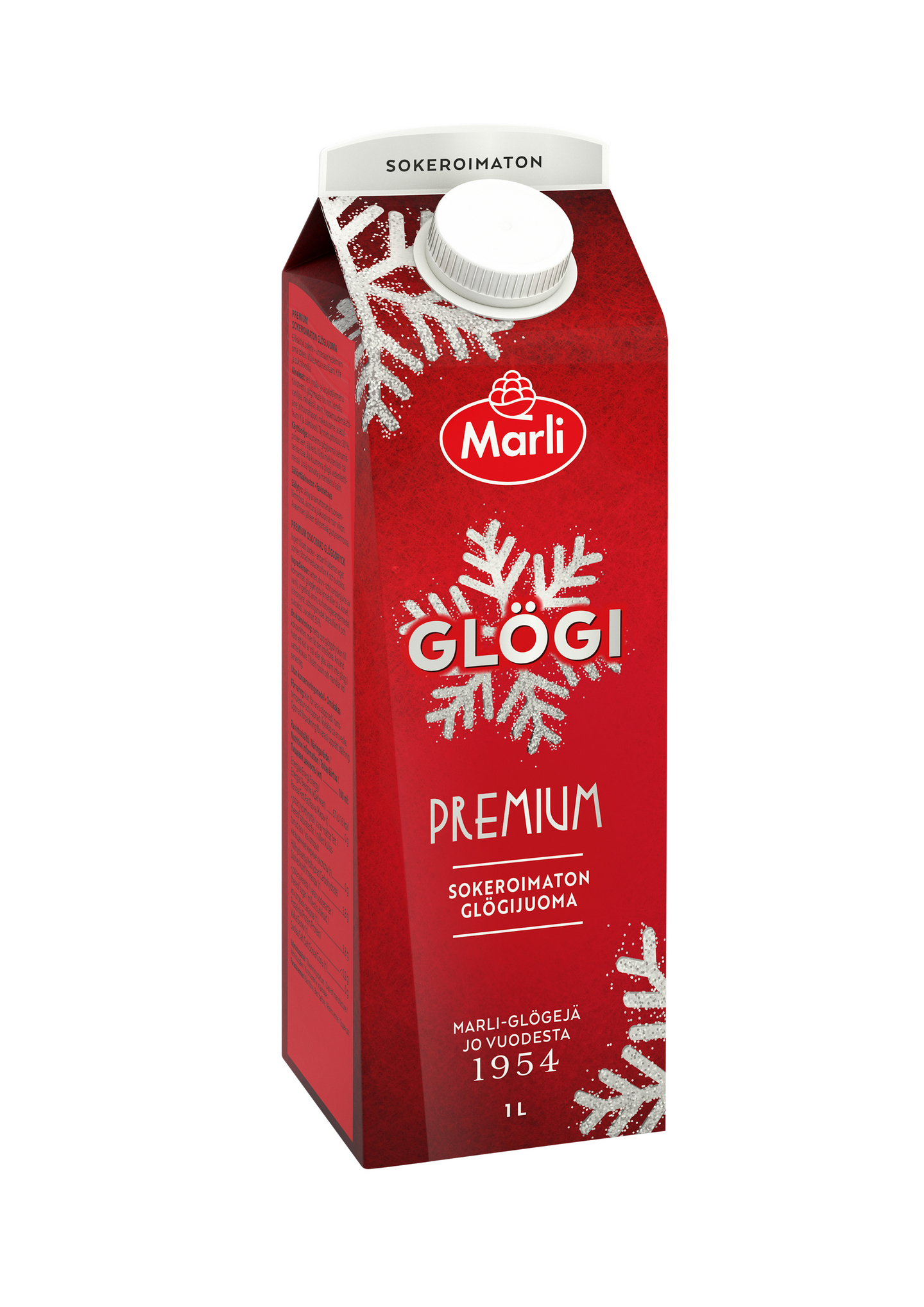 Marli premium sokeroimaton glögijuoma 1l PUOLILAVA