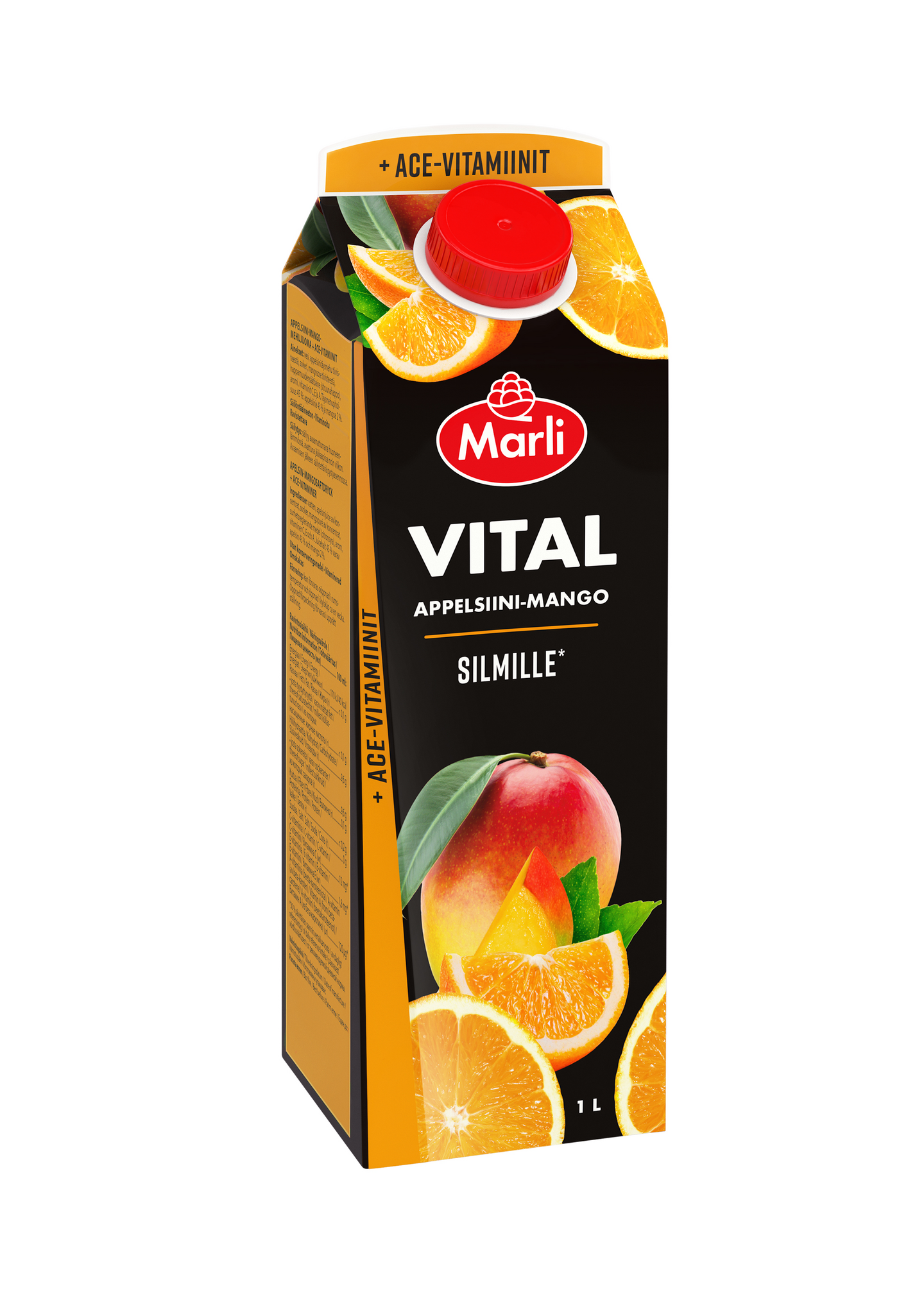Marli Vital appelsiini-mangojuoma  ACE vitamiinit 1l