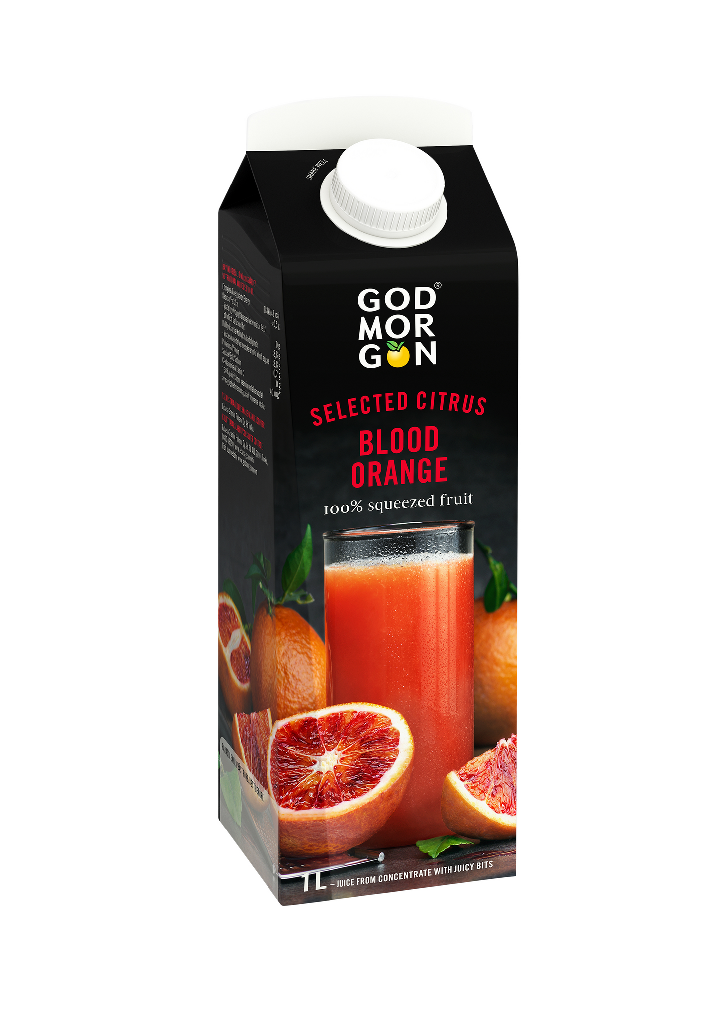 God Morgon Selected Citrus täysmehu 1l veriappelsiini
