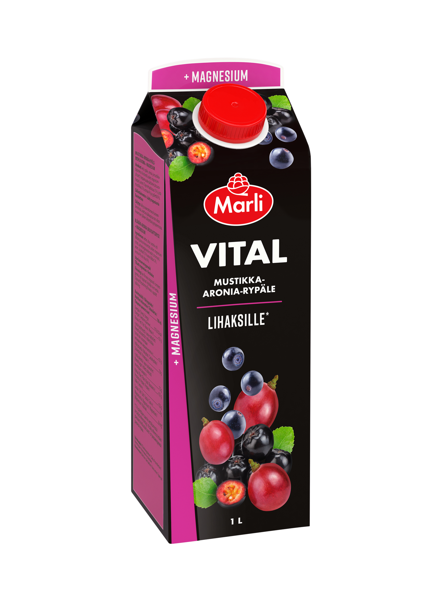 Marli Vital mehujuoma mustikka-aronia-rypäle  + magnesium 1l