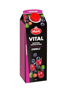 Marli Vital mehujuoma mustikka-aronia-rypäle  + magnesium 1l