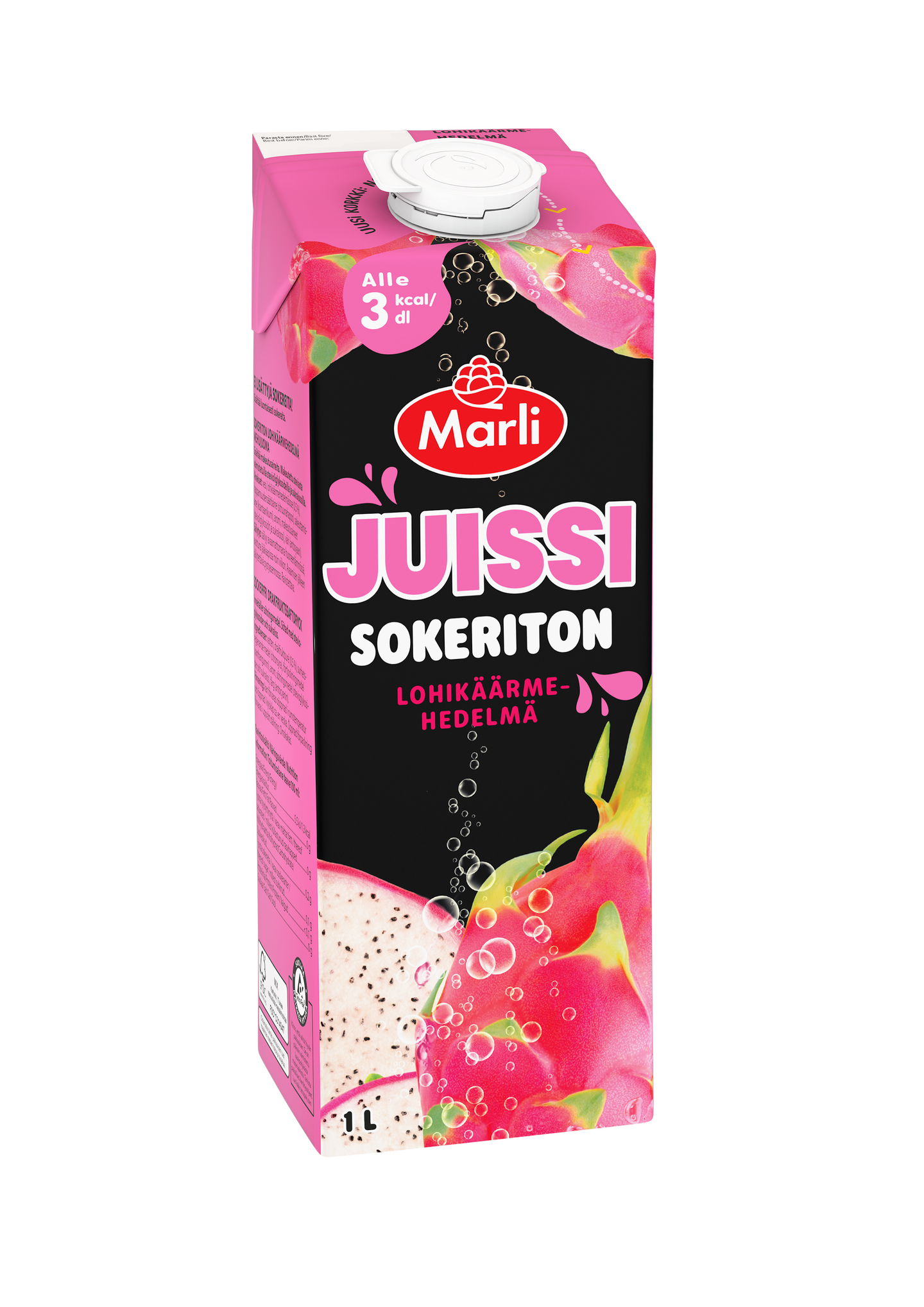 Marli Juissi sokeriton lohikäärmehedelmämehujuoma 1l