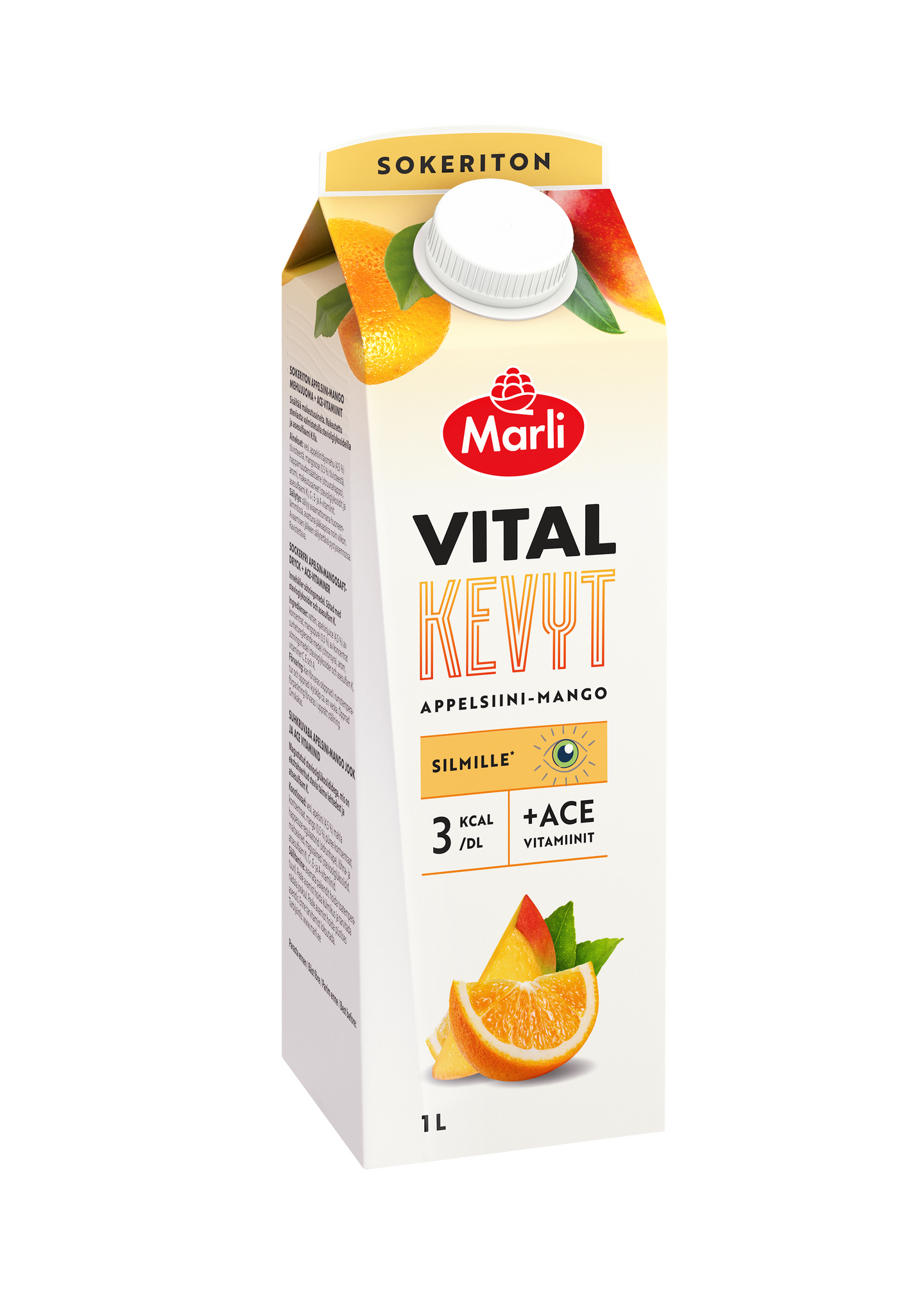 Marli Vital kevyt appelsiini-mango 1l