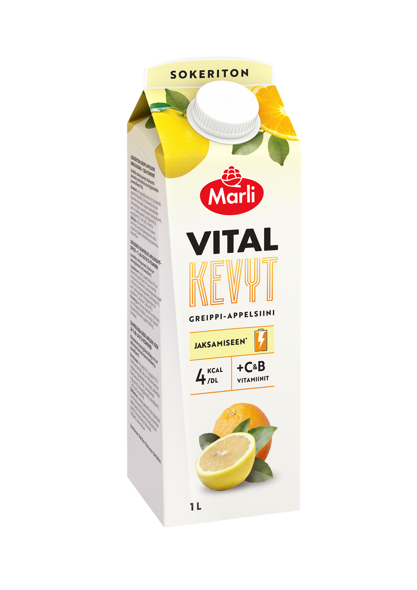 Marli Vital kevyt greippi-appelsiini 1l