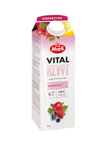 Marli Vital Kevyt Multivitamiini mehujuoma B ja C -vitamiinit 1l