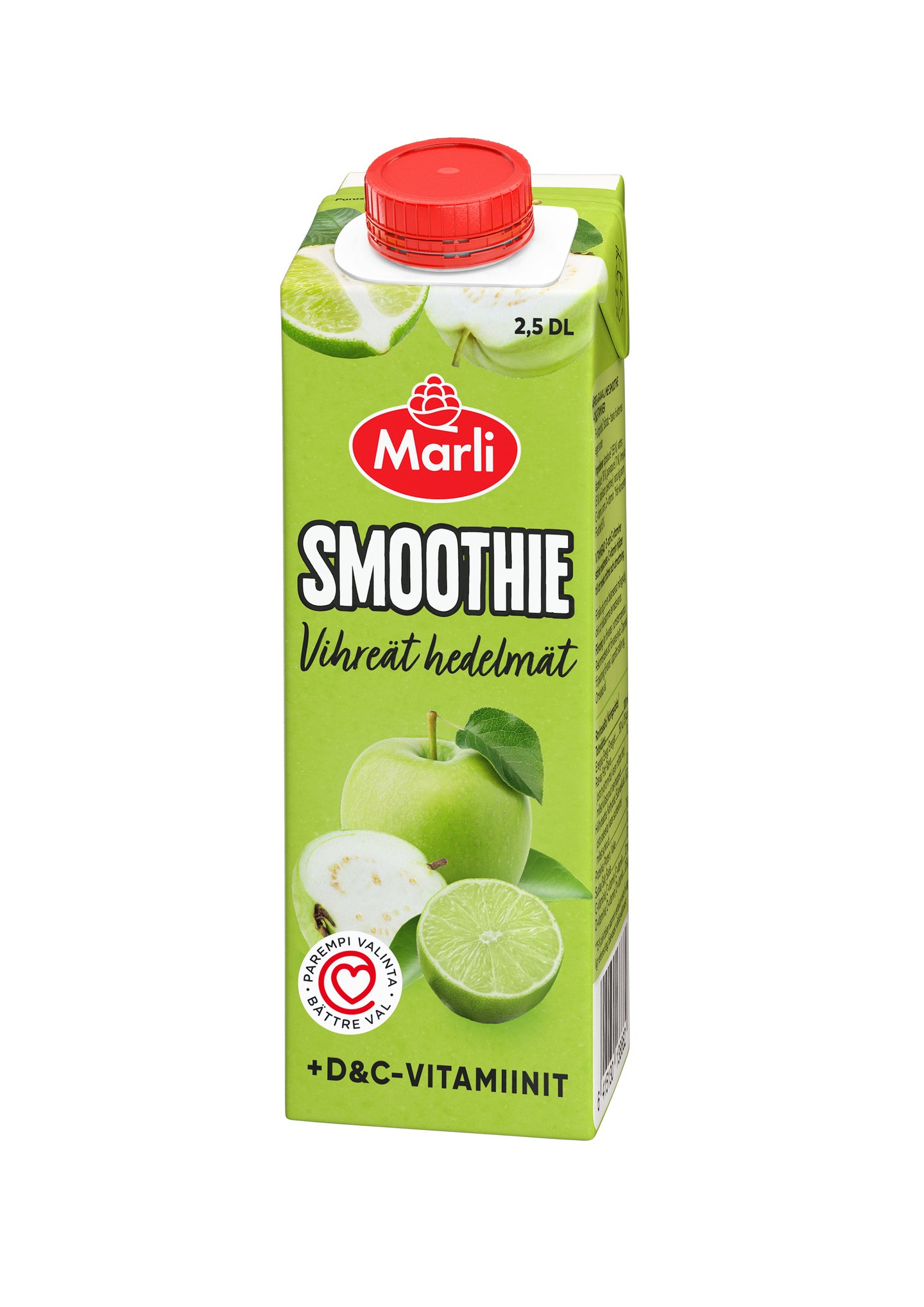 Marli vihreät hedelmät smoothie 2,5dl